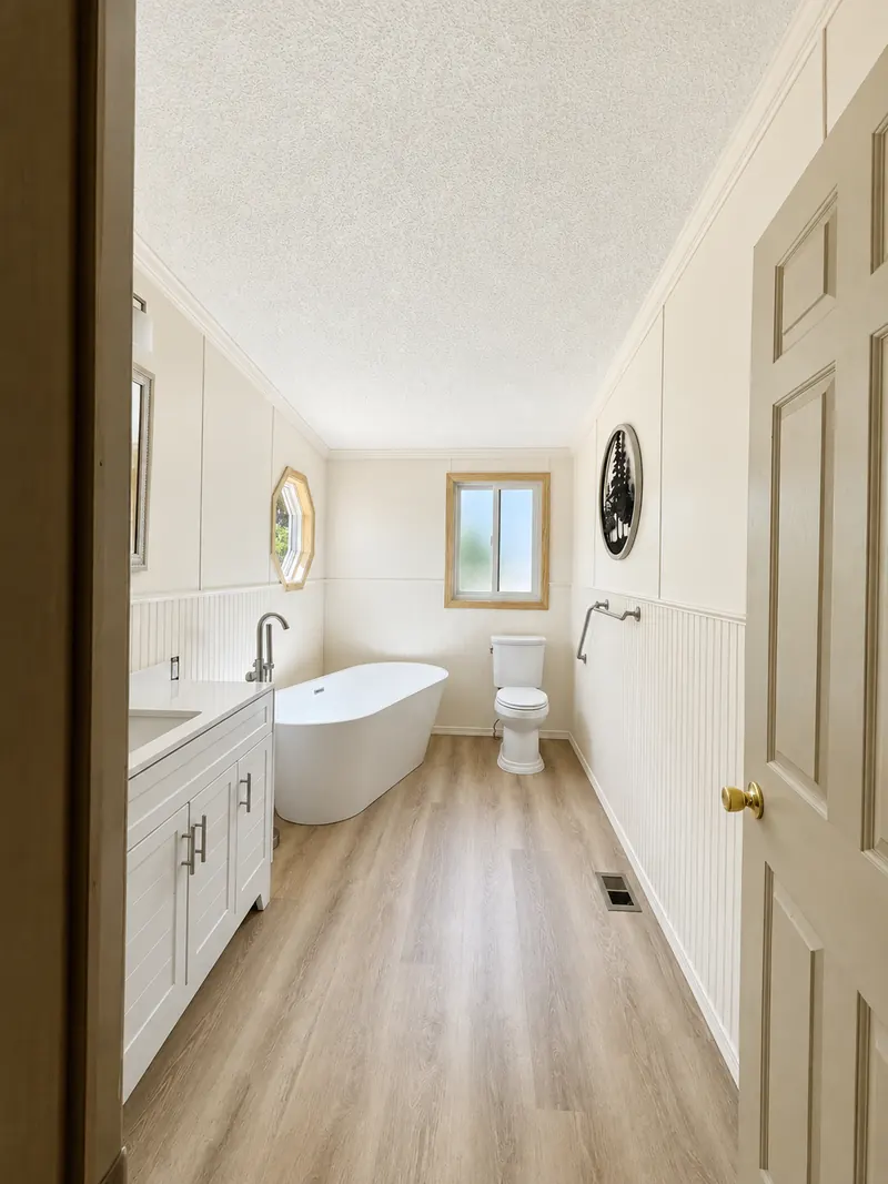 Full bathroom with freestanding tub, Bathroom Renovation 4 by Altitude Renovation
