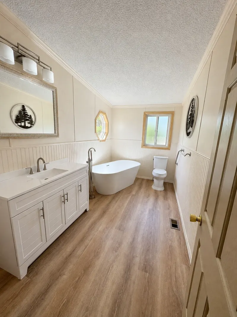 Vanity and freestanding tub, Bathroom Renovation 4 by Altitude Renovation