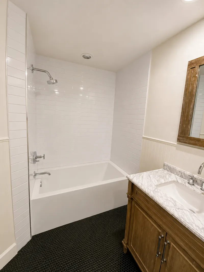 Tub and vanity, Bathroom Renovation 8 by Altitude Renovation